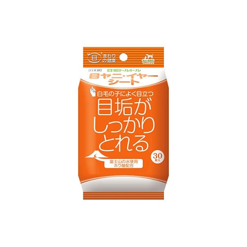 トーラス 目垢トルトル 目ヤニ・イヤーシート 愛犬・愛猫用 (30枚) 犬猫用 ウェットティッシュ 目ケア用品