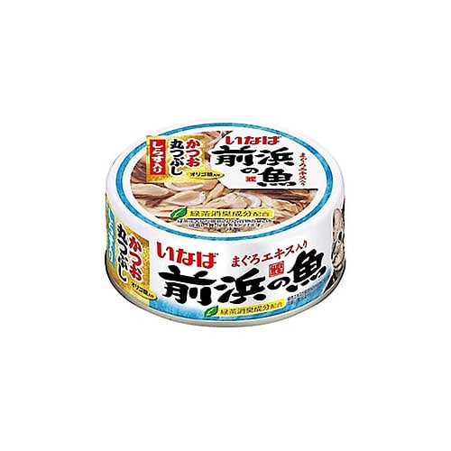いなばペットフード 前浜の魚 かつお丸つぶし しらす入り (115g) キャットフード ウェット 猫缶