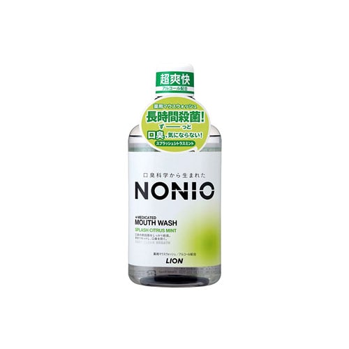 ライオン NONIO ノニオ マウスウォッシュ スプラッシュシトラスミント (600mL) 薬用マウスウォッシュ 洗口液 【医薬部外品】