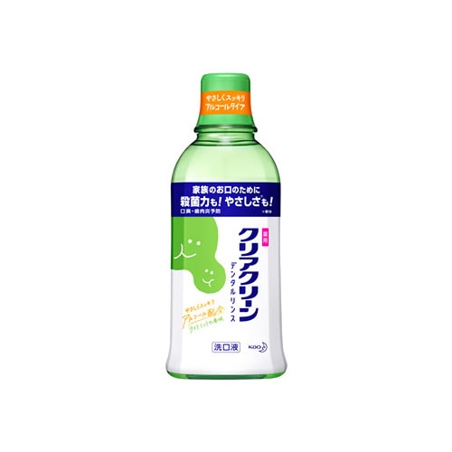 花王 クリアクリーン デンタルリンス ライトミントの香味 (600mL) 洗口液 【医薬部外品】