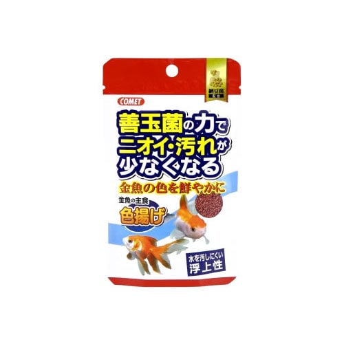 イトスイ　コメット　金魚の主食　納豆菌配合　色揚げ　(40g)　金魚　エサ