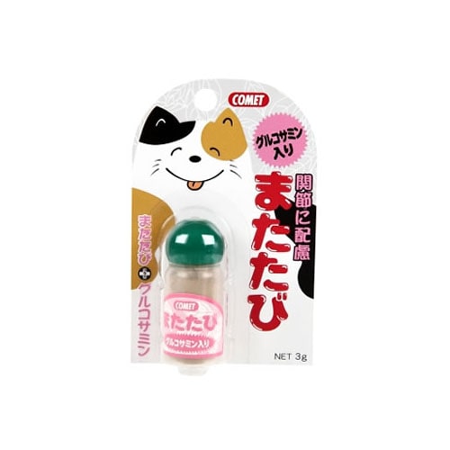 イトスイ コメット グルコサミン入り またたび (3g) キャットフード 猫用またたび