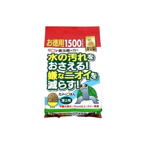 イトスイ コメット カメのごはん 納豆菌 お徳用 (1500g) カメ エサ