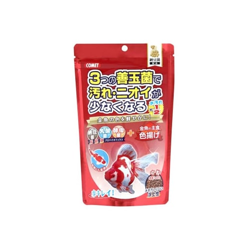 イトスイ　コメット　金魚の主食　納豆菌配合　色揚げ　中粒　(200g)　金魚　エサ