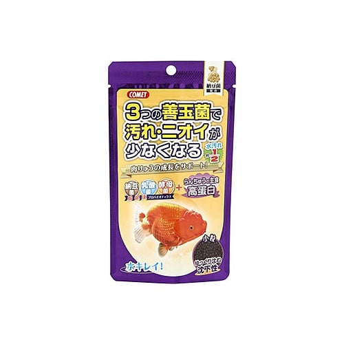 イトスイ　コメット　らんちゅうの主食　納豆菌　小粒　(90g)　沈下性　金魚　エサ