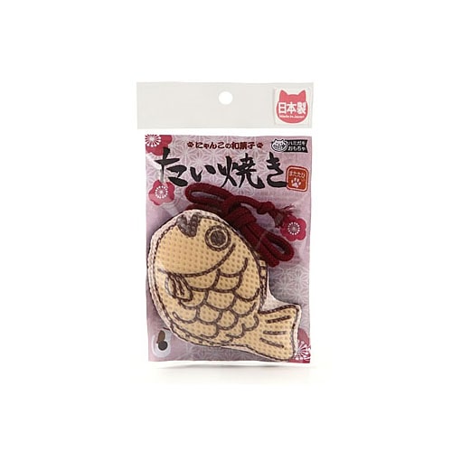 イトスイ コメット 国産ハミガキおもちゃ たい焼き S (1個) 猫用おもちゃ