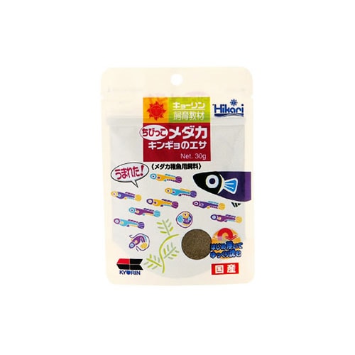 キョーリン　ひかり　教材　ちびっこメダカのエサ　(30g)　飼育教材　めだか　金魚　エサ