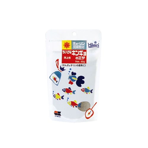 キョーリン　ひかり　教材　ちいさなキンギョのエサ　(50g)　飼育教材　金魚　エサ