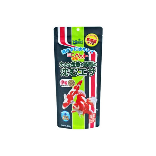 キョーリン　ひかり　ミニペット　沈下性　(200g)　金魚　錦鯉　エサ