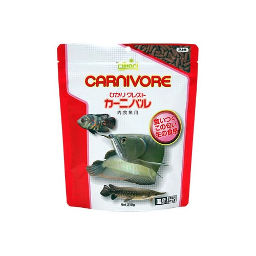 キョーリン　ひかり　クレスト　カーニバル　(210g)　肉食魚　エサ