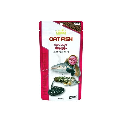 キョーリン　ひかり　クレスト　キャット　(75g)　底棲肉食魚　エサ