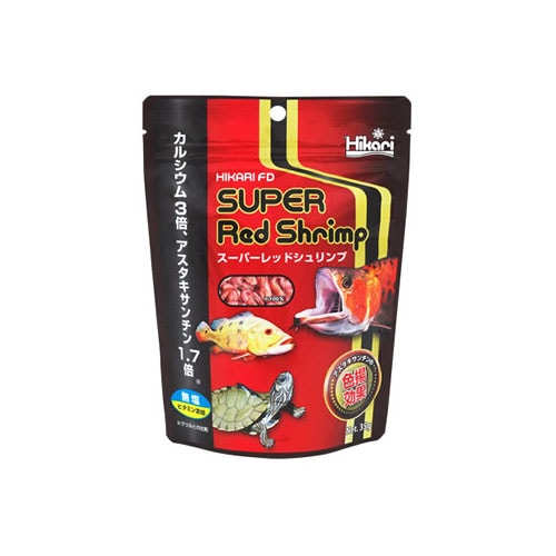 キョーリン　ひかり　FD　スーパーレッドシュリンプ　(35g)　熱帯魚　海水魚　金魚　カメ　エサ