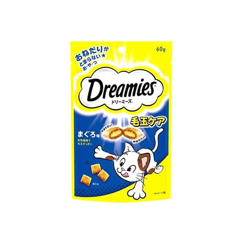 マースジャパン　ドリーミーズ　毛玉ケア　まぐろ味　(60g)　キャットフード　おやつ