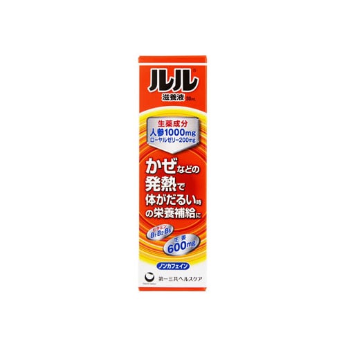 第一三共ヘルスケア ルル滋養液 (30mL) ノンカフェイン 栄養補給ドリンク ルル 【指定医薬部外品】
