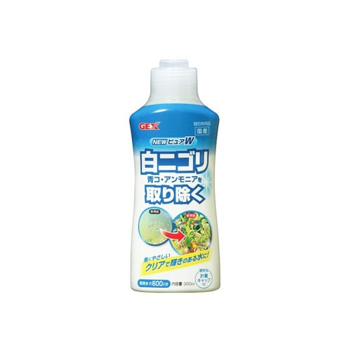 ジェックス　NEW　ピュアW　(300cc)　観賞魚用　水質調整剤