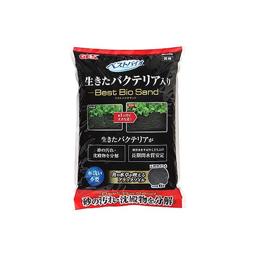 ジェックス　ベストバイオサンド　(6L)　ソイルサンド　底砂　観賞魚用品