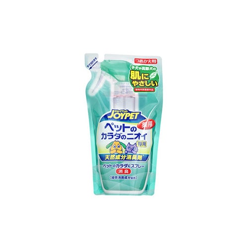 アースペット ジョイペット 天然成分消臭剤 ペットのカラダのニオイ専用 つめかえ用 (240mL) 詰め替え用 ペット用消臭剤 【動物用医薬部外品】