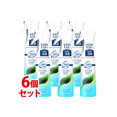 《セット販売》　P&G　ファブリーズ　マイクロミスト　消臭スプレー　クラシック・ガーデンの香り　(300mL)×6個セット　空間・布用消臭スプレー　【P&G】
