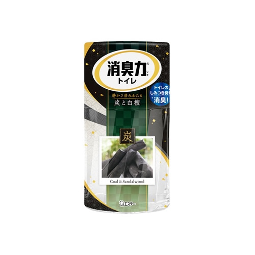 エステー トイレの消臭力 炭と白檀 (400mL) 置き型消臭剤