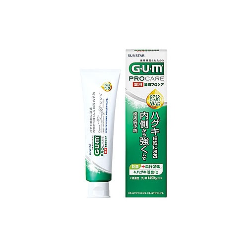 サンスター GUM ガム 薬用歯周プロケア ペースト (90g) 薬用ハミガキ 歯磨き粉 歯周病予防 【医薬部外品】