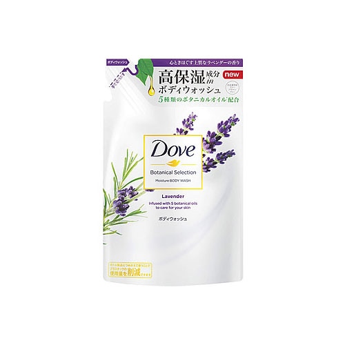 ★セール★　ユニリーバ　Dove　ダヴ　ボディウォッシュ　ボタニカルセレクション　ラベンダー　つめかえ用　(360g)　詰め替え用　ボディソープ　ボディシャンプー