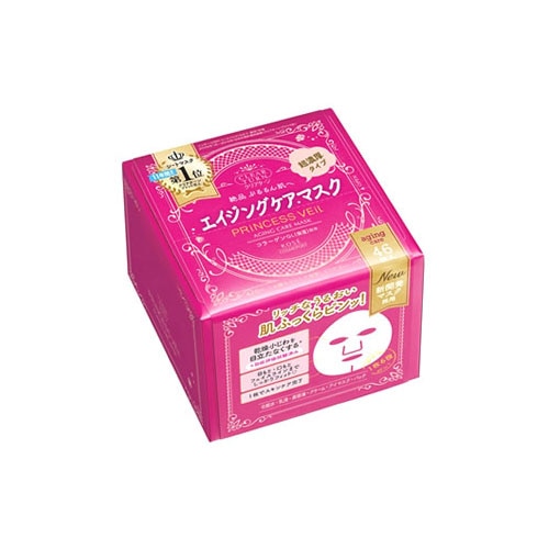 コーセー クリアターン プリンセスヴェール エイジングケア マスク (46枚) シートマスク オールインワン