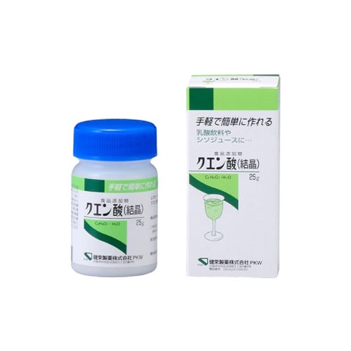健栄製薬　ケンエー　クエン酸　結晶　(25g)　※軽減税率対象商品
