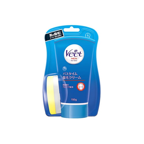 レキットベンキーザー ヴィートメン バスタイム 除毛クリーム 敏感肌用 (150g) 男性用 【医薬部外品】