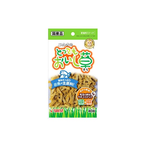 マルカン サンライズ ニャン太のとってもおいし草 (40g) キャットフード 猫用おやつ