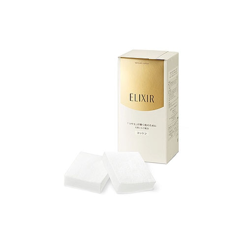 資生堂 エリクシール シュペリエル つや玉コットン (60枚) コットン 化粧小物