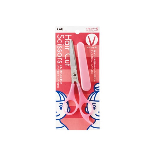 貝印 ヘアカットハサミ キャップ付 KQ3046 (1個) 散髪 はさみ