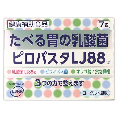 スノーデン　ピロバスタLJ88　ヨーグルト風味　(7包)　乳酸菌LJ88　ビフィズス菌　食物繊維　健康補助食品　※軽減税率対象商品