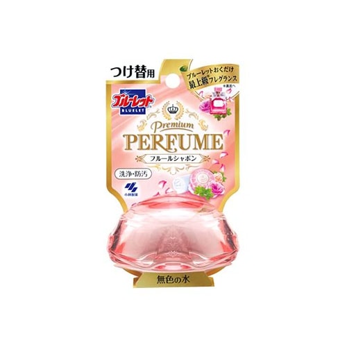 小林製薬　ブルーレット　プレミアムパフューム　Premium PERFUME　フルールシャボン　つけかえ用　(70mL)　つけ替用　トイレ用　消臭・芳香洗浄剤