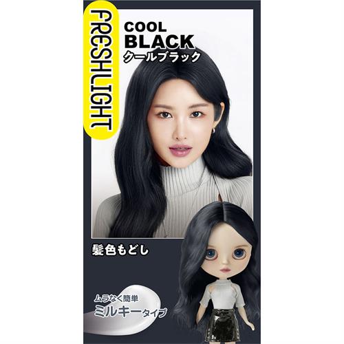 ヘンケルジャパン　フレッシュライト　ミルキー髪色もどし　クールブラック　(1セット)　髪色もどし　【医薬部外品】