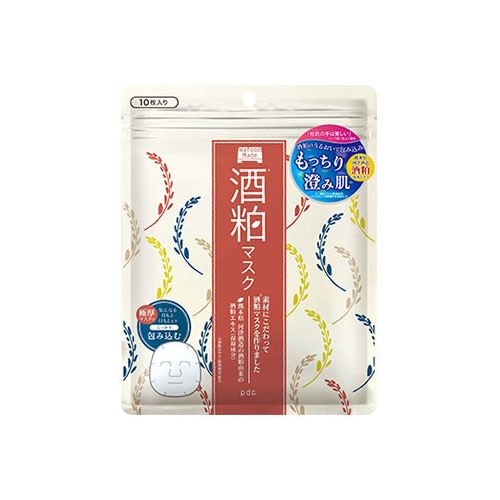 pdc ワフードメイド SKマスク 酒粕マスク (10枚) シートマスク