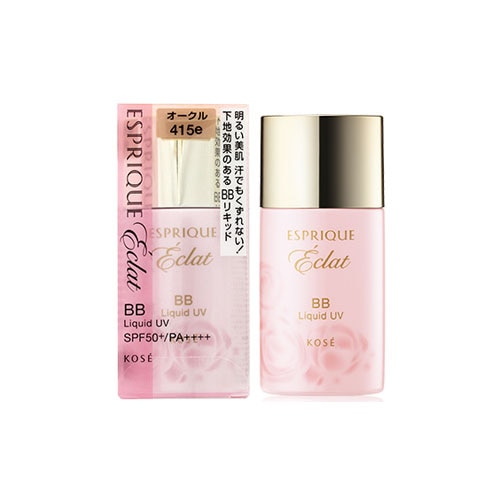 コーセー エスプリーク エクラ 明るさ持続 BB リキッド UV オークル OC415e (30g) SPF50+ PA++++ ファンデーション ESPRIQUE eclat