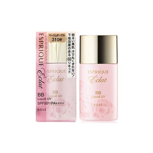 コーセー エスプリーク エクラ 明るさ持続 BB リキッド UV オークル BO310e (30g) SPF50+ PA++++ ファンデーション ESPRIQUE eclat