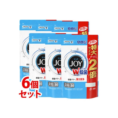 《セット販売》 P&G ハイウォッシュジョイ 除菌 特大サイズ つめかえ用 (930g)×6個セット 詰め替え用 食器洗い乾燥機専用洗剤 【P&G】