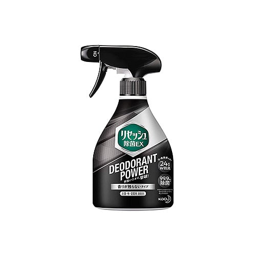 花王 リセッシュ 除菌EX デオドラントパワー 香りが残らないタイプ 本体 (360mL) 衣類・布製品・空間用消臭剤