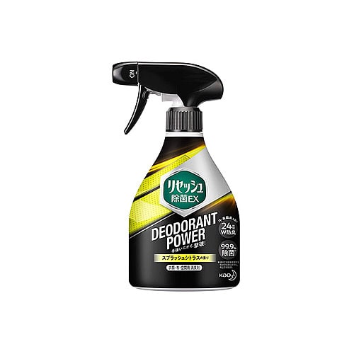 花王 リセッシュ 除菌EX デオドラントパワー スプラッシュシトラスの香り 本体 (360mL) 衣類・布製品・空間用消臭剤