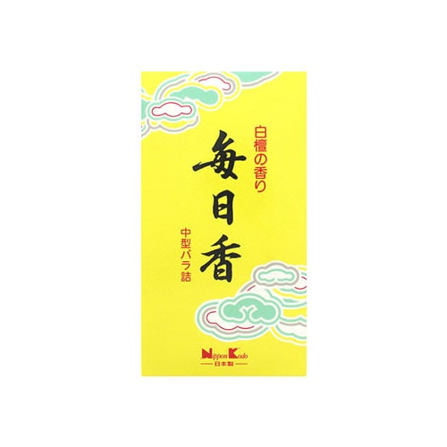 日本香堂 毎日香 中型バラ詰 (約150g) 線香