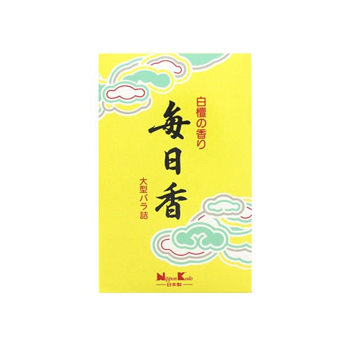 日本香堂 毎日香 大型バラ詰 (約240g) 線香