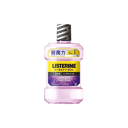 ジョンソンエンドジョンソン 薬用 リステリン トータルケア ゼロ プラス クリーンミント味 (1000mL) 液体ハミガキ 液体歯磨き 【医薬部外品】