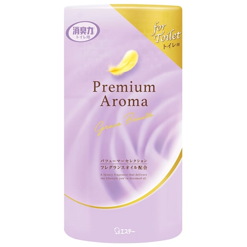 エステー トイレの消臭力 プレミアムアロマ グレイスボーテ (400mL) Premium Aroma トイレ用 消臭・芳香剤