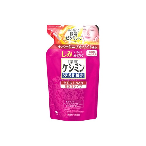 小林製薬 ケシミン浸透化粧水 とてもしっとり 高保湿タイプ つめかえ用 (140mL) 詰め替え用 ケシミン 化粧水 【医薬部外品】