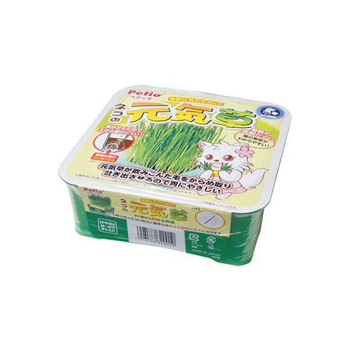 ペティオ ネコの元気草 (10本入) 新鮮生野菜 犬・猫用