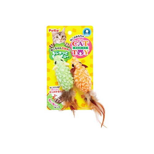 ペティオ キャット トイ もじゃっとチューチュー (2個) 猫用おもちゃ CAT TOY