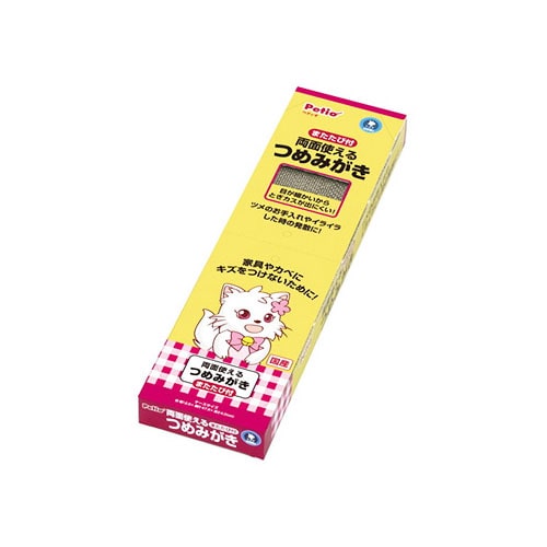ペティオ 両面使えるつめみがき またたび付 (1個) 猫用爪とぎ