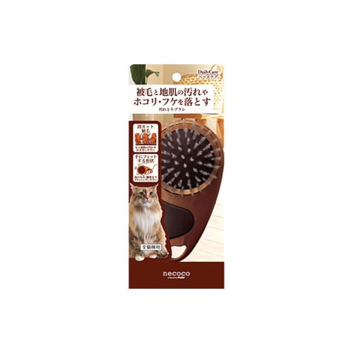 ペティオ necoco 汚れとりブラシ (1個) 猫用ブラシ