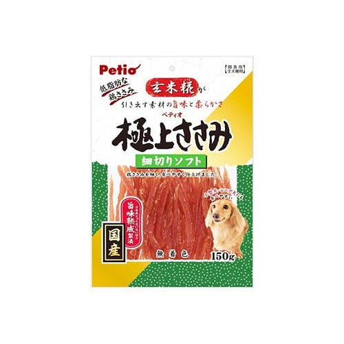 ペティオ 極上ささみ 細切りソフト (150g) 犬用おやつ ドッグフード